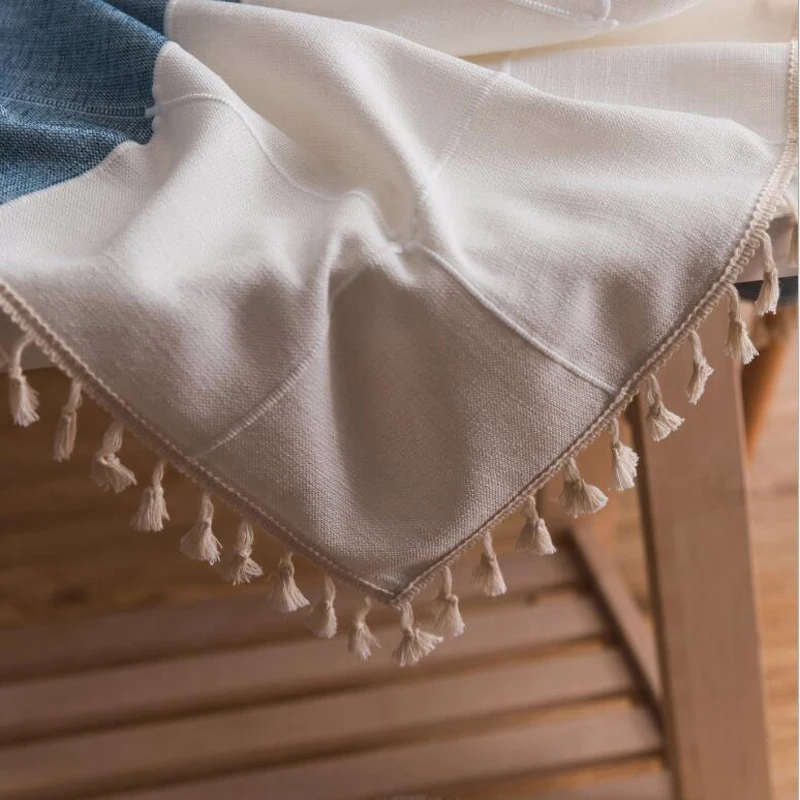 Cotton Linen Table Cloth with Tassel Edge Geometric Printing Rectangular Dinning Tablecloth Dustproof Table Covers Home Decor
Cotton Linen Table Cloth with Tassel Edge Geometric Printing Rectangular Dinning Tablecloth Dustproof Table Covers Home Decor