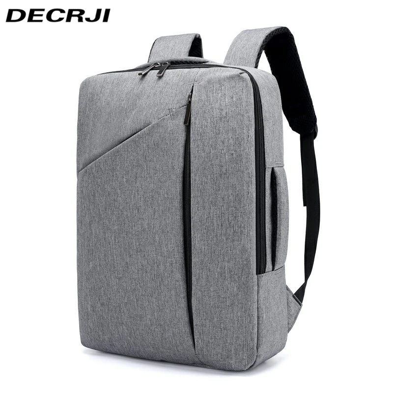 DECRJI 15.6Inch Computer Backpacks Male Multifunctional Mens Back Pack Bags Travel Business Zipper Men Laptop Backpack Schoolbag
DECRJI 15.6Inch Computer Backpacks Male Multifunctional Mens Back Pack Bags Travel Business Zipper Men Laptop Backpack Schoolbag
