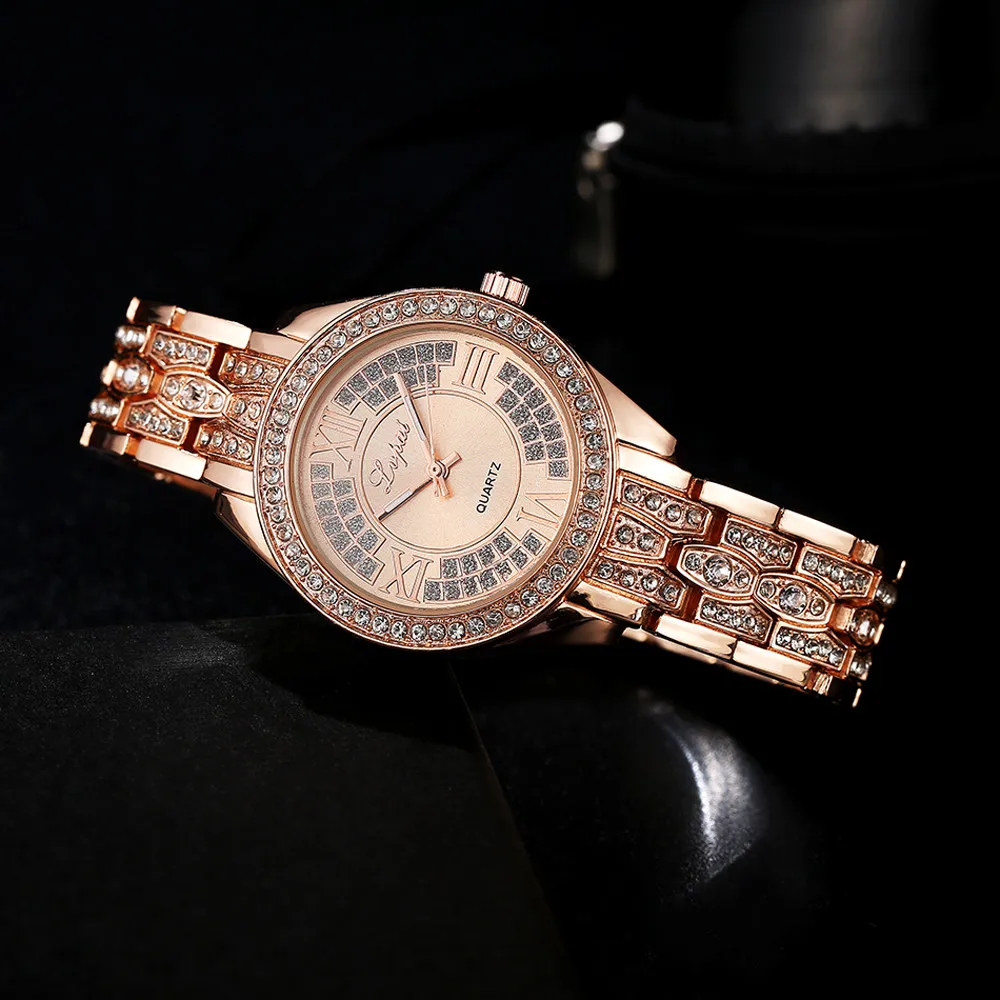 Lvpai Fashion Women Watch Luxury Brand Bracelet Watches Bling Crystal Wristwatch Ladies Quartz Clock Gold Watch For Gift #W
Lvpai Fashion Women Watch Luxury Brand Bracelet Watches Bling Crystal Wristwatch Ladies Quartz Clock Gold Watch For Gift #W