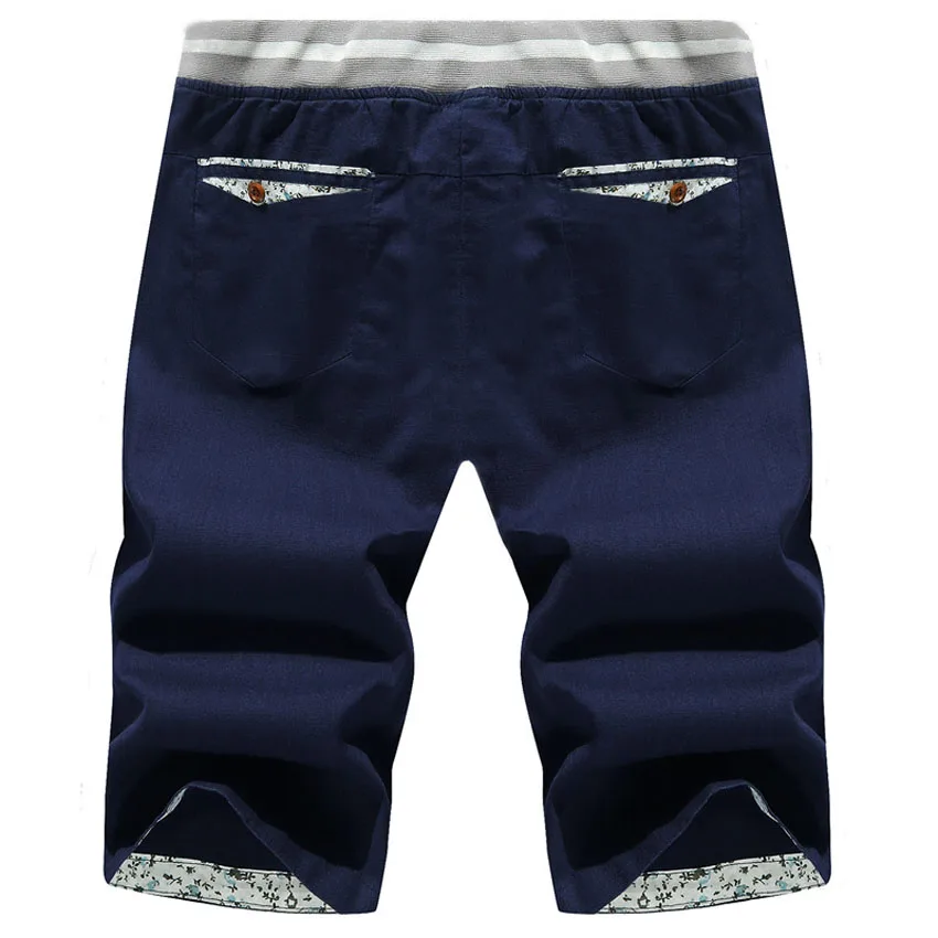 Mountainskin 4XL мужские летние шорты пляжные хлопковые повседневные однотонные homme