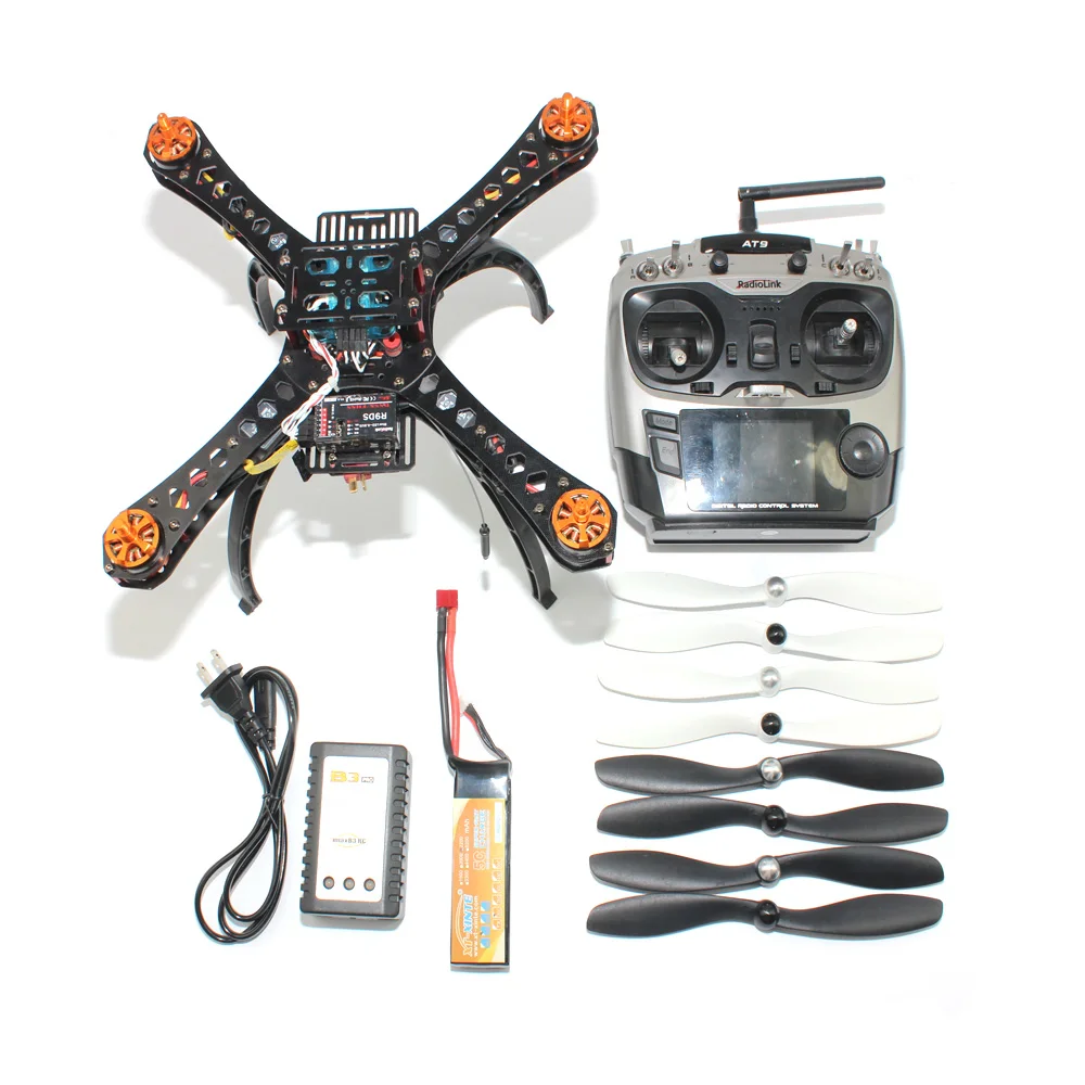 Полный DIY мини гоночный Дрон RC Racer 310 Стекловолоконная рама Мультикоптер микро F3