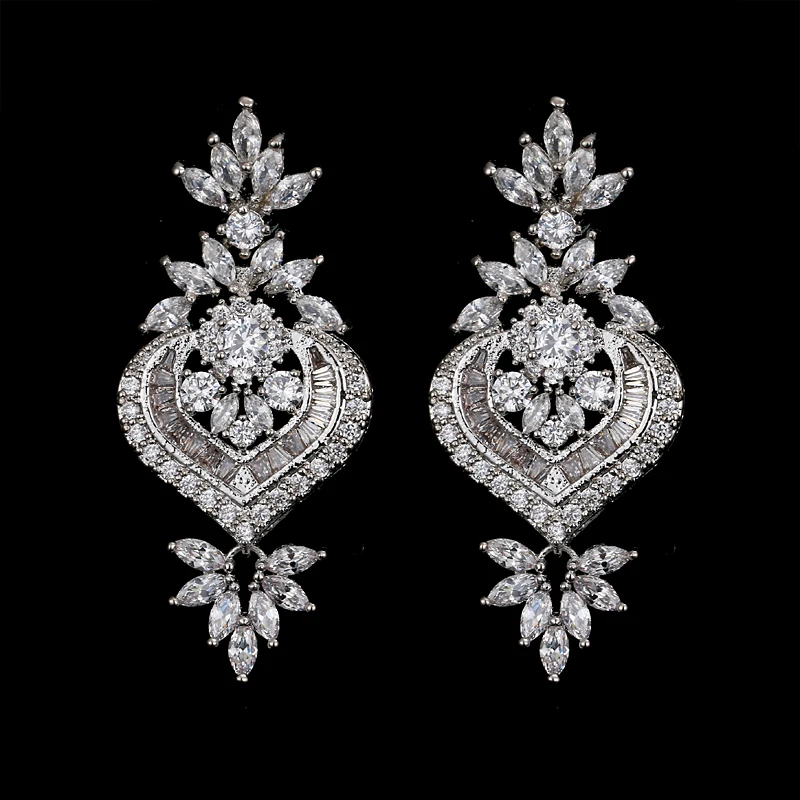 Fashion Bohemia Jewelry Big Clear Genuine Austrian Rhinestones Water Drop Dangling Earrings Women's Party Brincos Gifts E-138
Fashion Bohemia Jewelry Big Clear Genuine Austrian Rhinestones Water Drop Dangling Earrings Women's Party Brincos Gifts E-138