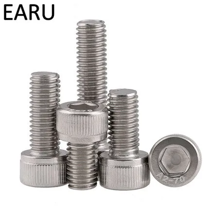 304 Stainless Steel DIN912 Standard Hexagon Hex Socket Cup Cap Head Screws Bolt Hardware Fasterner M1.4*3/4/5/6/8/10/12mm
304 Stainless Steel DIN912 Standard Hexagon Hex Socket Cup Cap Head Screws Bolt Hardware Fasterner M1.4*3/4/5/6/8/10/12mm