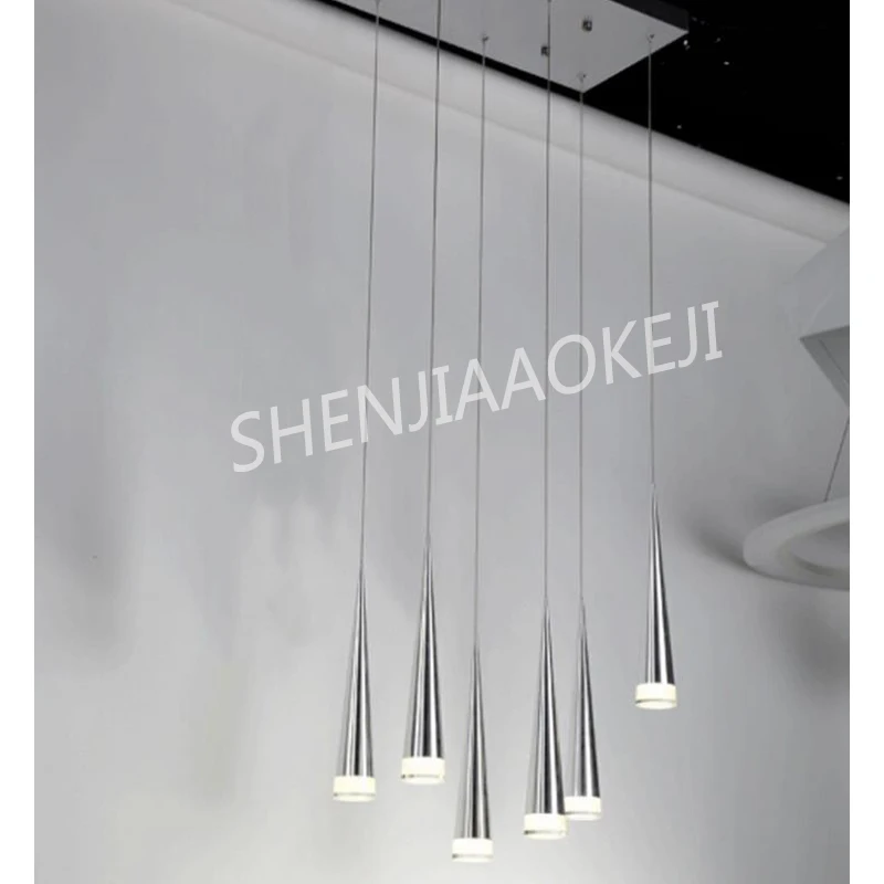 Простая и стильная светодиодная люстра, креативная акриловая лампа в полоску, Современная конусная люстра из алюминиевого сплава, освещение ручной работы
Простая и стильная светодиодная люстра, креативная акриловая лампа в полоску, Современная конусная люстра из алюминиевого сплава, освещение ручной работы