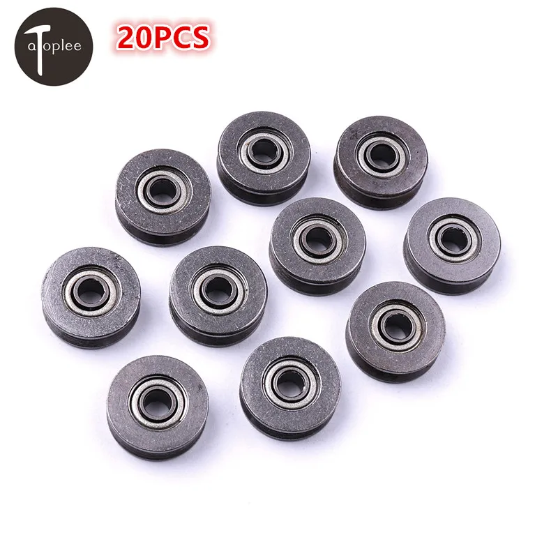 20 PCS 3*12*4mm V623/603ZZ High Carbon Steel V-groove traces Pulley Wheel Timing Rodas Pulley Belt
20 PCS 3*12*4mm V623/603ZZ High Carbon Steel V-groove traces Pulley Wheel Timing Rodas Pulley Belt