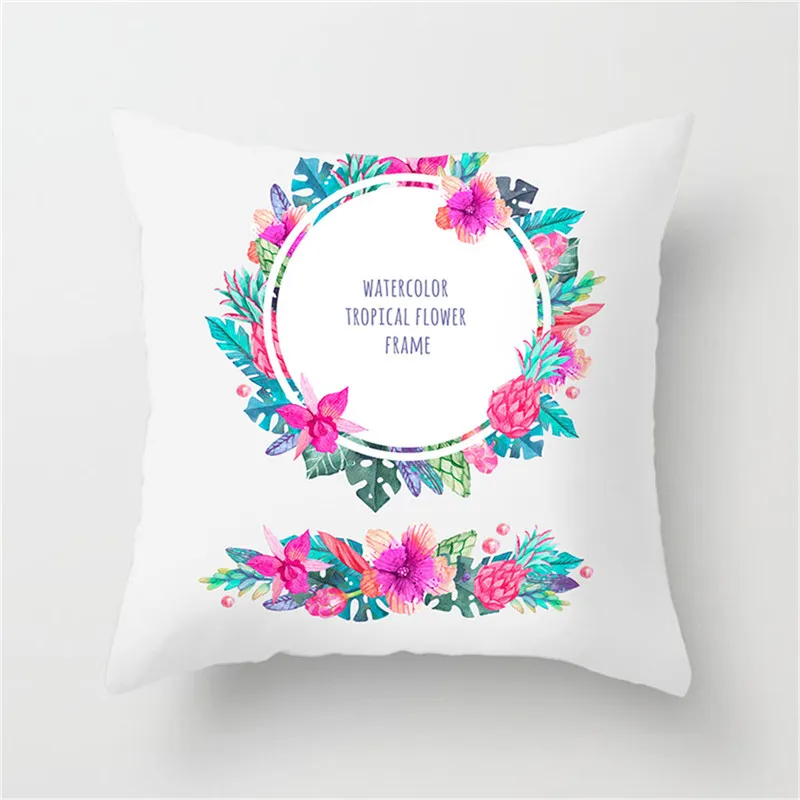 Fuwatacchi Tropical Plant Printed Cushion Cover Pineapple Palm Leaves Pillow Cover Fruit Decorative Pillowcase for Home Sofa 
Fuwatacchi Tropical Plant Printed Cushion Cover Pineapple Palm Leaves Pillow Cover Fruit Decorative Pillowcase for Home Sofa