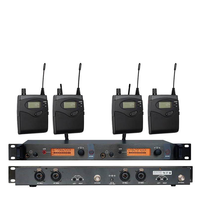 In Ear Monitor Wireless System SR2050 Double transmitter Monitoring Professional for Stage Performance 4 receivers
In Ear Monitor Wireless System SR2050 Double transmitter Monitoring Professional for Stage Performance 4 receivers
