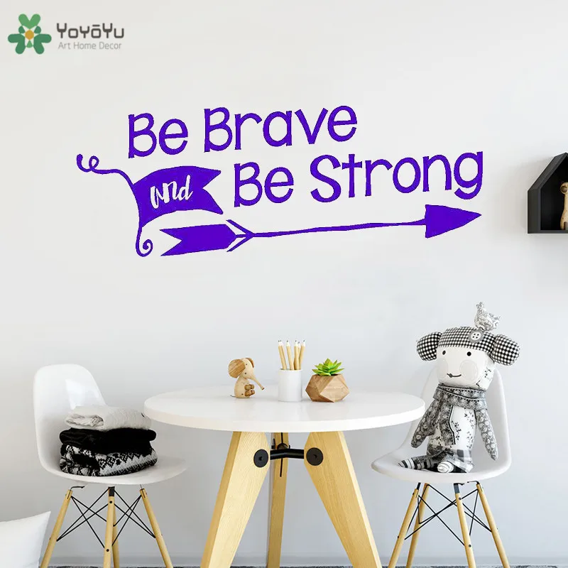 YOYOYU Wall Decal Arrow Pattern Be Brave Be Strong Vinyl Wall Sticker Flag Boys Bedroom Gift Modern Home Decor Removable CY322
YOYOYU Wall Decal Arrow Pattern Be Brave Be Strong Vinyl Wall Sticker Flag Boys Bedroom Gift Modern Home Decor Removable CY322