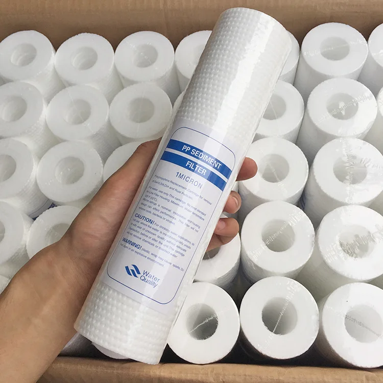 PP Sediment Filter 10 inch 1 Micron Polypropylene Replacement PP Water Filter Cartridge PP Cotton Filter Aquarium 20pcs/lot
PP Sediment Filter 10 inch 1 Micron Polypropylene Replacement PP Water Filter Cartridge PP Cotton Filter Aquarium 20pcs/lot
