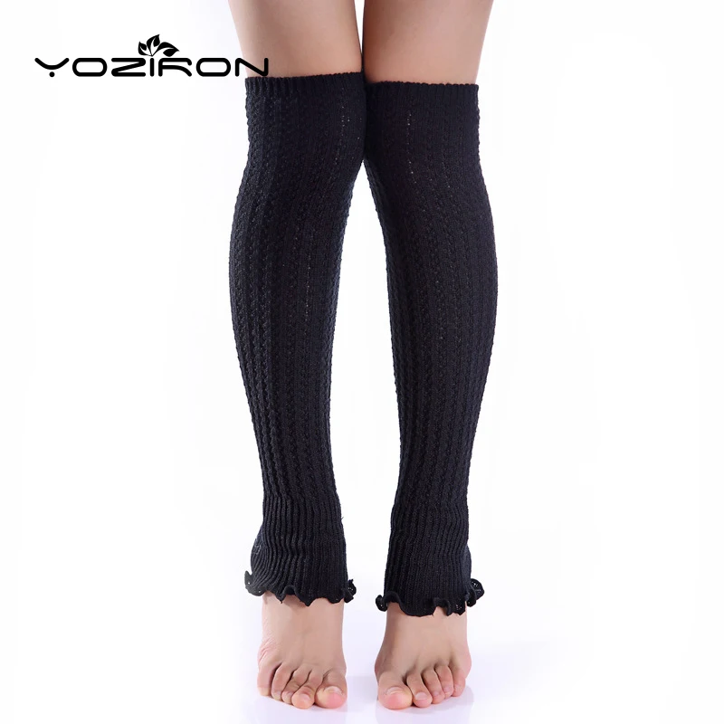 YOZIRON Female Leggings Above The Knees Women Winter Knitted Leg Warmers Cover The Knees
YOZIRON Female Leggings Above The Knees Women Winter Knitted Leg Warmers Cover The Knees