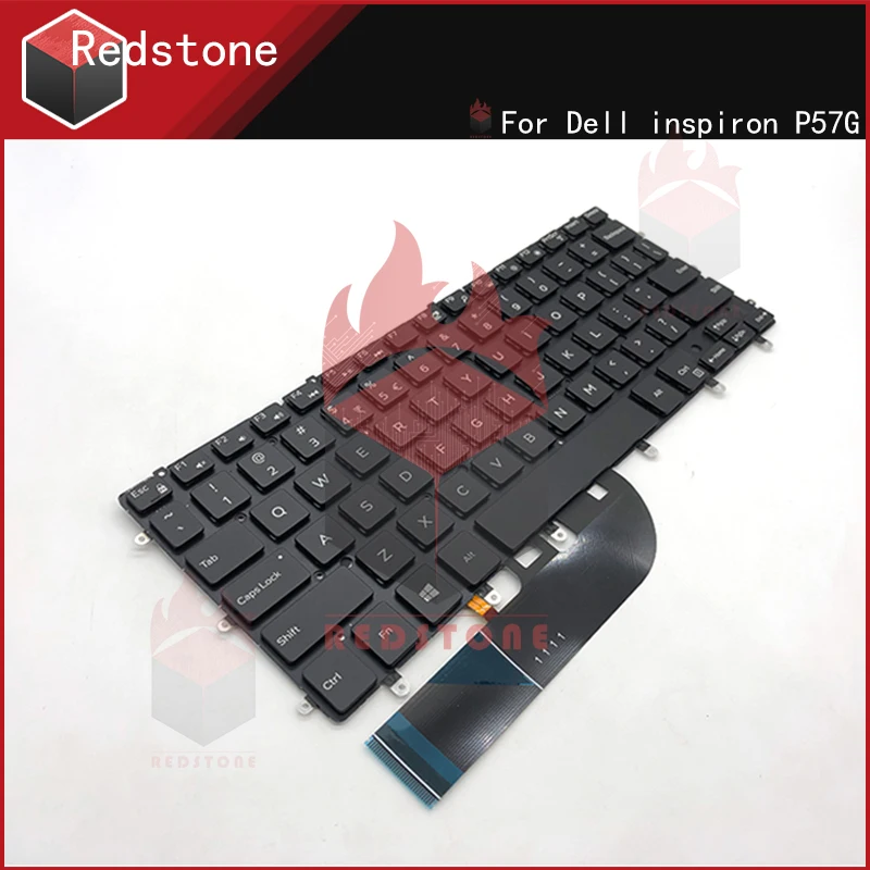 Redstone полная новая клавиатура для ноутбука Dell Inspiron P57G P57G001 P41F P41F001 7558 7568 с