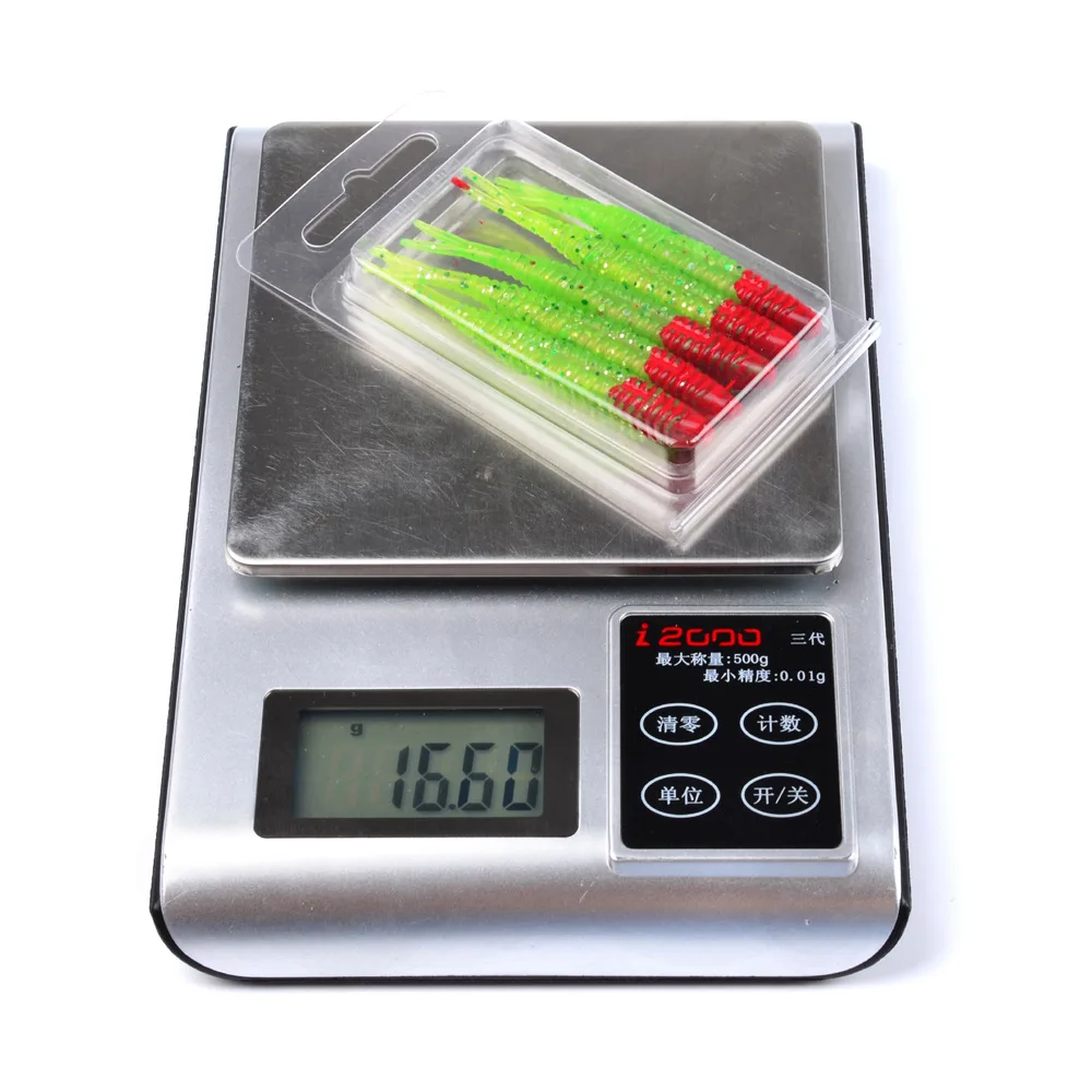 15pcs/lot Fishing Lures Soft Swim Baits Artificial Bait Silicone Lure Tackle 7cm 2.44g Peche Crankbait Pesca | Спорт и развлечения