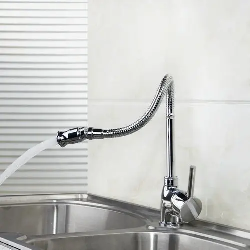 New Spray Single Hole Handle Kitchen ozinha Torneira Polished Chrome Swivel Deck Mounted Faucets Hot And Cold Mixer Tap
New Spray Single Hole Handle Kitchen ozinha Torneira Polished Chrome Swivel Deck Mounted Faucets Hot And Cold Mixer Tap