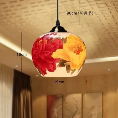 Chinese Style,Jingdezhen Ceramic,Multicolour flowers,1 Light,Warm light,For dining room living room study,E27,Bulb Included
Chinese Style,Jingdezhen Ceramic,Multicolour flowers,1 Light,Warm light,For dining room living room study,E27,Bulb Included