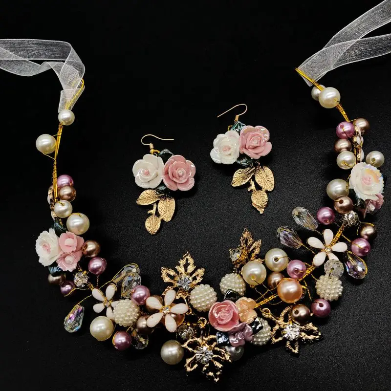 2020 Trendy Hairband Bride Ceramic Flowers Wedding Hair Jewelry Crown Ornanments Hair Pins Clips Barrette Crowns For women H001
2020 Trendy Hairband Bride Ceramic Flowers Wedding Hair Jewelry Crown Ornanments Hair Pins Clips Barrette Crowns For women H001
