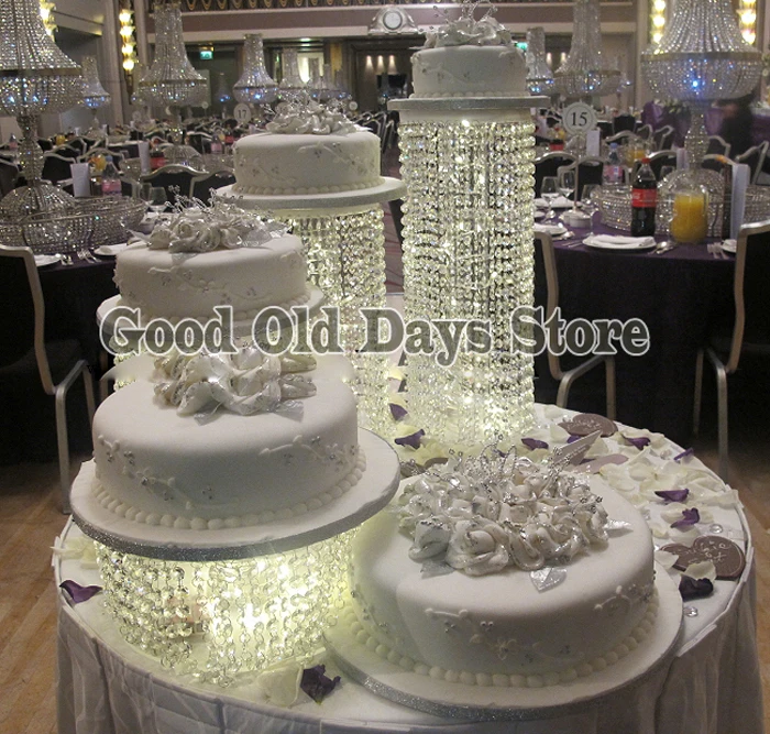 4pcs Deluxe Party Crystal Cake Stand Wedding Banquet Party Cake Display Birthday Decoration Wedding Cake cupcake display
4pcs Deluxe Party Crystal Cake Stand Wedding Banquet Party Cake Display Birthday Decoration Wedding Cake cupcake display