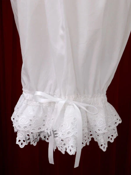 Girls White sweet Loilita Bloomers school students lace Trim Shorts Bow Cotton safety under pants
Girls White sweet Loilita Bloomers school students lace Trim Shorts Bow Cotton safety under pants