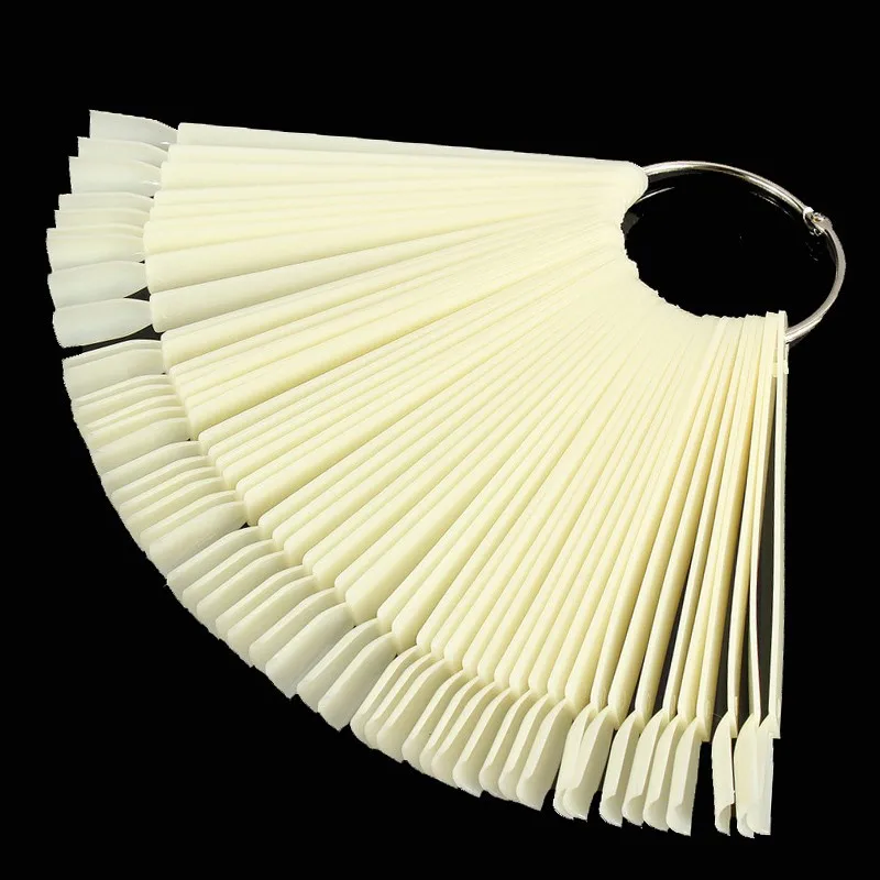 50PCS x 5 Sets Clear and Natural Fan-shaped Fake Nail Art Tips Polish UV Gel Stickers Decorations Display Sticks Manicure Sets
50PCS x 5 Sets Clear and Natural Fan-shaped Fake Nail Art Tips Polish UV Gel Stickers Decorations Display Sticks Manicure Sets