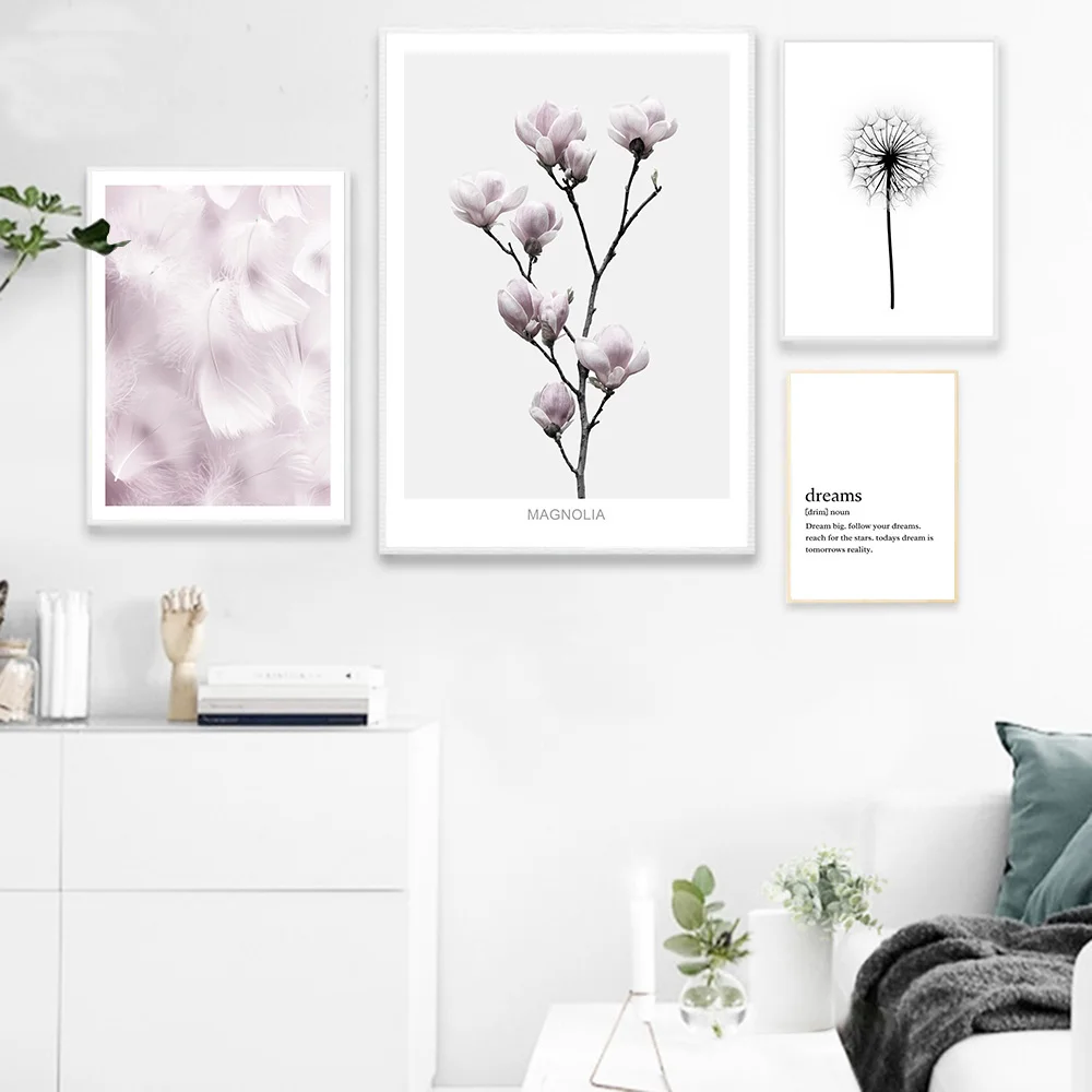No Framed Pink Flower Dandelion Wall Picture Modern Watercolor Canvas Art Prints Poster Home Decor Painting For Room
No Framed Pink Flower Dandelion Wall Picture Modern Watercolor Canvas Art Prints Poster Home Decor Painting For Room