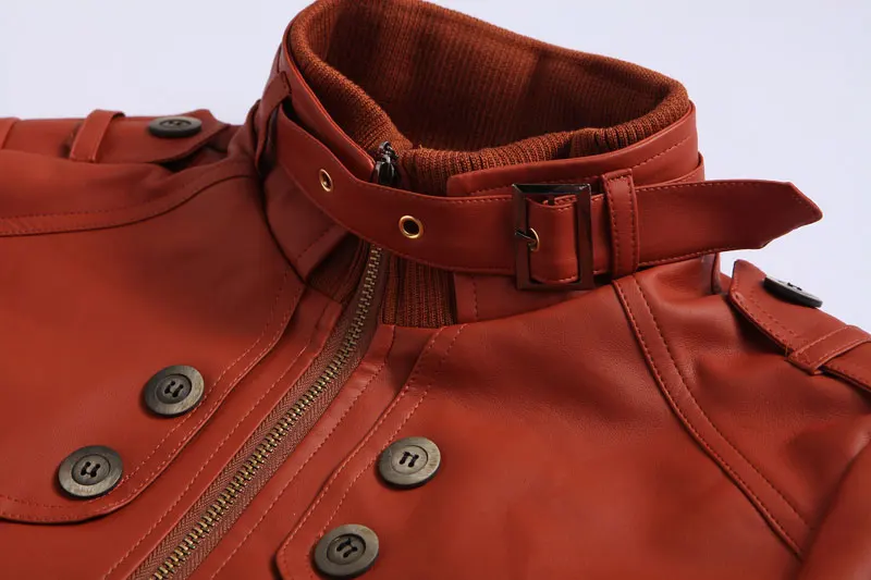 Locomotive Bomber Leather Jacket Men Chaqueta Hombre Stand Collar Fashion Brand Clothing Men Veste Homme Outwear Overcoat XXL
Locomotive Bomber Leather Jacket Men Chaqueta Hombre Stand Collar Fashion Brand Clothing Men Veste Homme Outwear Overcoat XXL