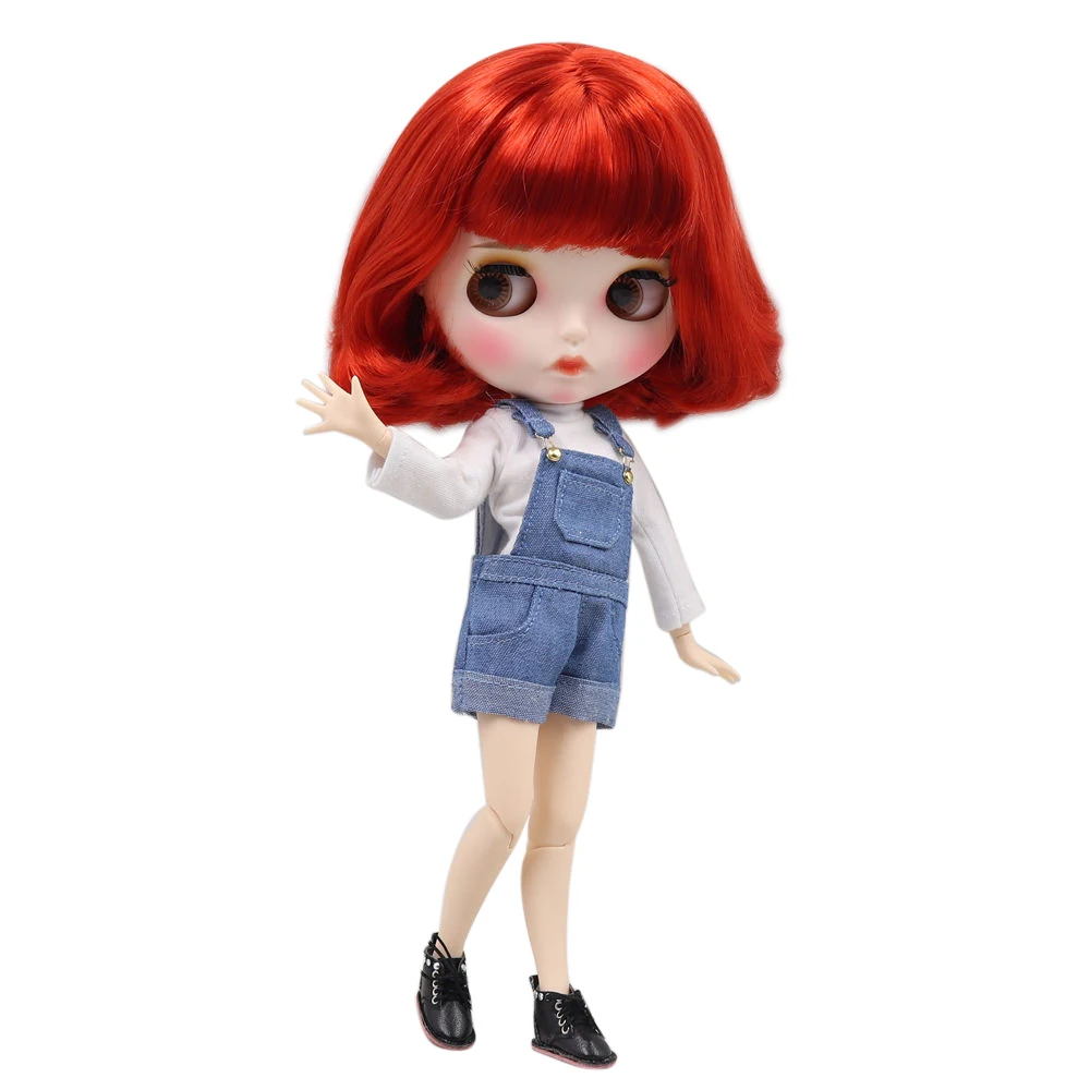 Ледяной DBS Blyth кукольные 1/6 bjd из белой кожи шарнирное тело детские носки; Красивые красные короткие кудрявые волосы, новинка, матовая лицевая...
Ледяной DBS Blyth кукольные 1/6 bjd из белой кожи шарнирное тело детские носки; Красивые красные короткие кудрявые волосы, новинка, матовая лицевая...