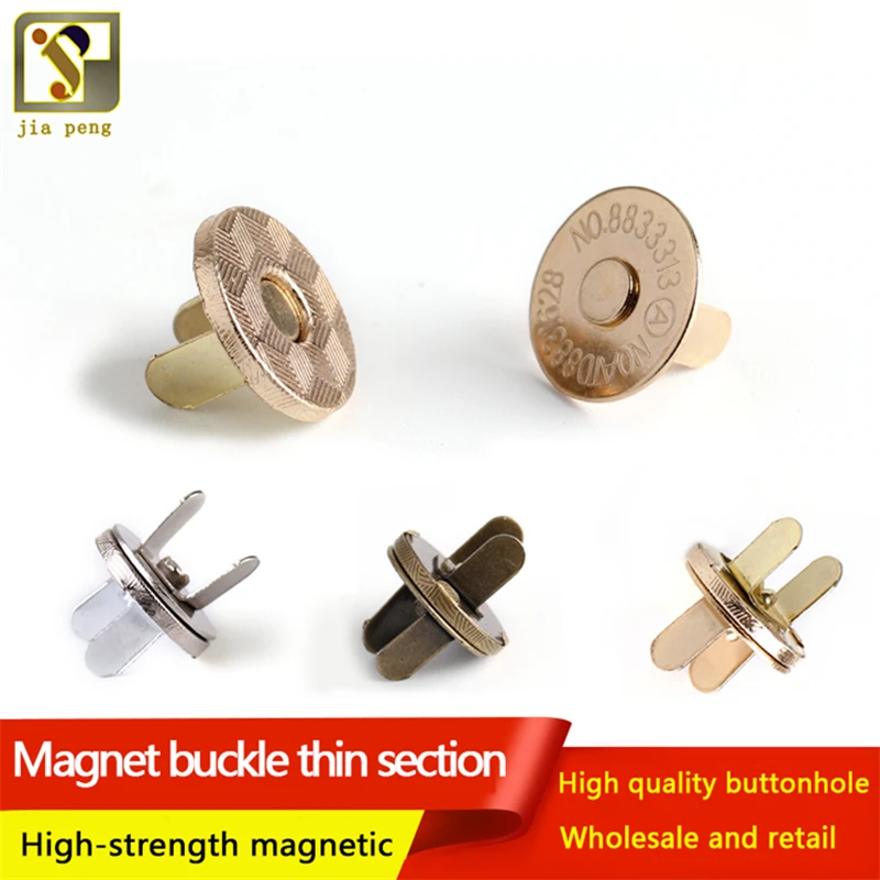 10sets /lot Thin Magnetic Button Press Magnetic Bags Magnet Buckle Buttons Slim Button Snaps 10mm 14mm 18mm
10sets /lot Thin Magnetic Button Press Magnetic Bags Magnet Buckle Buttons Slim Button Snaps 10mm 14mm 18mm