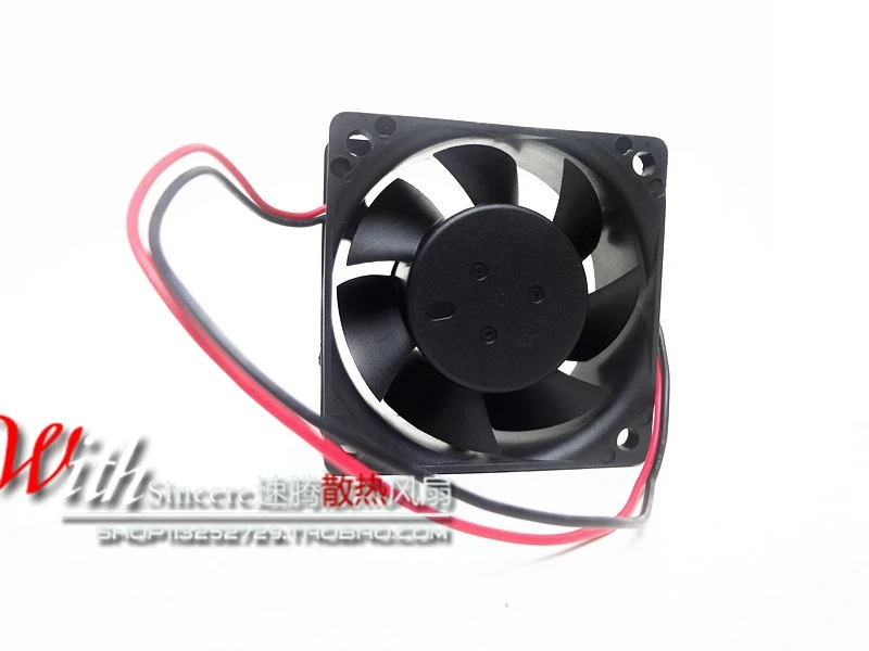 Free Shipping Delta AFB0624L 6025 24V 0.07A 6cm60 * 60 * 25mm 2 wire dual ball bearing fan power industrial drive
Free Shipping Delta AFB0624L 6025 24V 0.07A 6cm60 * 60 * 25mm 2 wire dual ball bearing fan power industrial drive