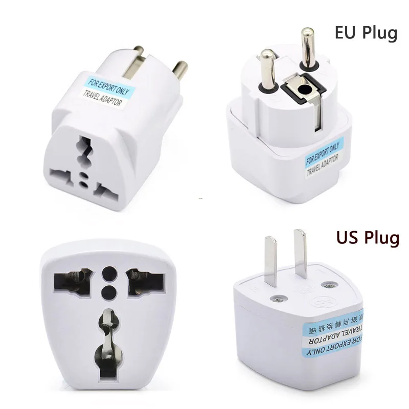Universal US UK AU To EU Plug USA To Euro Europe Travel Wall AC Power Charger Outlet Adapter Converter 2 Round Pin Socket
Universal US UK AU To EU Plug USA To Euro Europe Travel Wall AC Power Charger Outlet Adapter Converter 2 Round Pin Socket