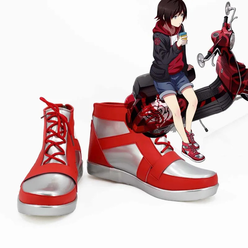 Обувь для косплея RWBY в мотоциклетном стиле, красная Рубиновая Роза, сапоги CosplayLove для Хэллоуина, рождественской вечеринки
Обувь для косплея RWBY в мотоциклетном стиле, красная Рубиновая Роза, сапоги CosplayLove для Хэллоуина, рождественской вечеринки