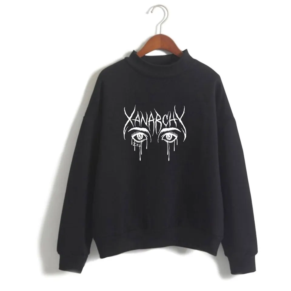 Lil xan Xanarchy Hoodies Sweatshirts Autumn Winter Hip Hop Turtleneck Hoodie Sweatshirt Pullover Oversize Tracksuit Tops Clothes
Lil xan Xanarchy Hoodies Sweatshirts Autumn Winter Hip Hop Turtleneck Hoodie Sweatshirt Pullover Oversize Tracksuit Tops Clothes