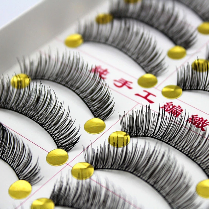 10 pair Professional False Eyelashes Wimpers Fake Eyelashes Eye Lashes Natural Long Eyelash Extension Faux Cils Makeup
10 pair Professional False Eyelashes Wimpers Fake Eyelashes Eye Lashes Natural Long Eyelash Extension Faux Cils Makeup