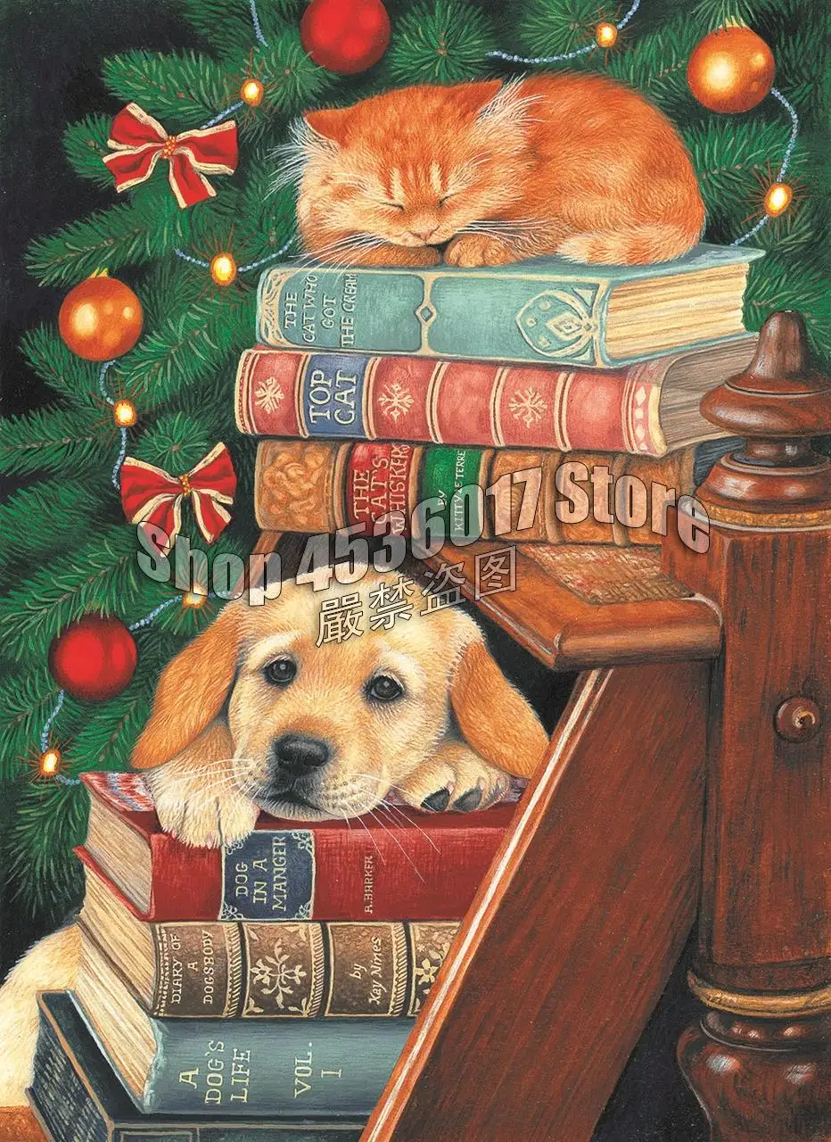 5D Diy Diamond Painting Full Square Diamond Mosaic Drill Diamond Embroidery Dogs Christmas Literature Cats Art Home Decor Gifts
5D Diy Diamond Painting Full Square Diamond Mosaic Drill Diamond Embroidery Dogs Christmas Literature Cats Art Home Decor Gifts