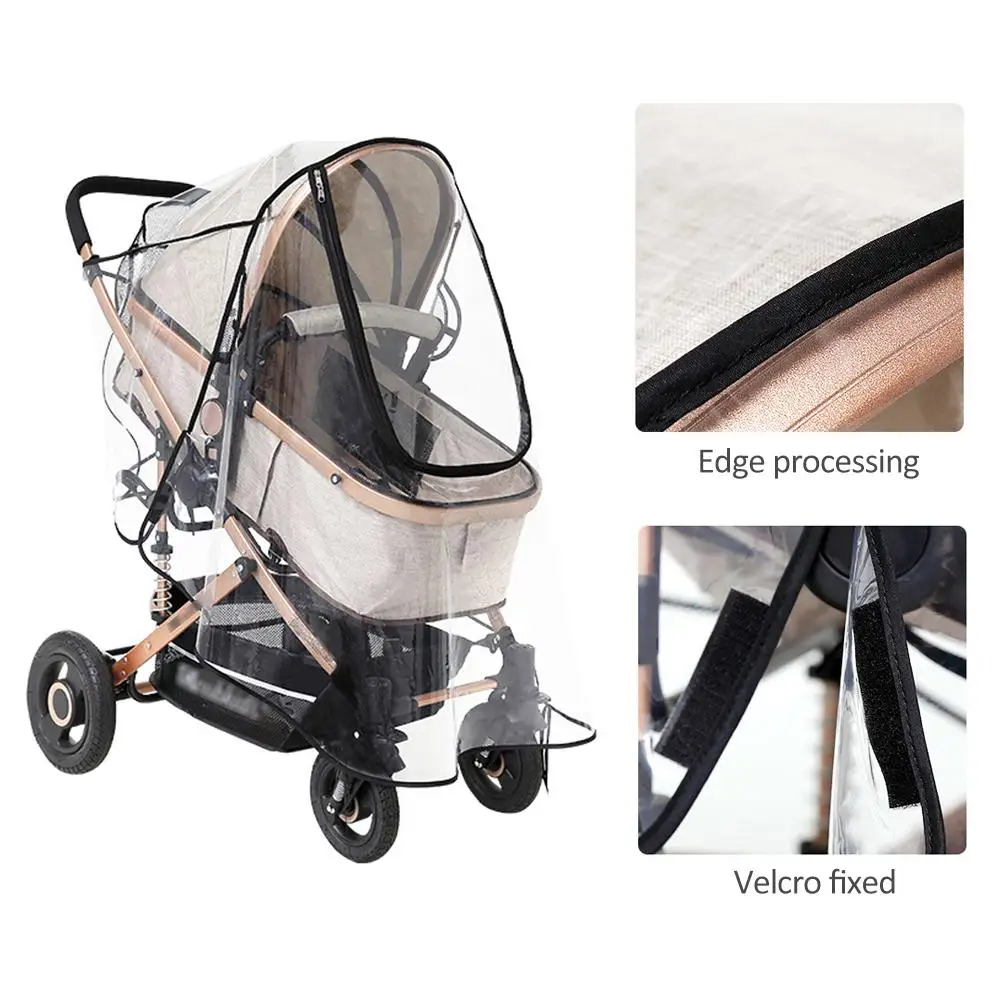 Baby Stroller Rain Cover Four Seasons Universal Baby Carriage Rain Cover Baby Transparent Raincoat Windproof Cover For candid
Baby Stroller Rain Cover Four Seasons Universal Baby Carriage Rain Cover Baby Transparent Raincoat Windproof Cover For candid