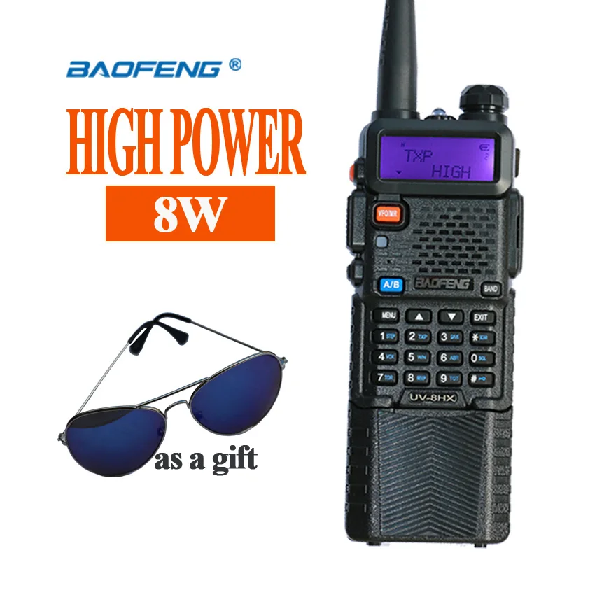Высокомощная версия Baofeng UV-8HX,Baofeng uv-5x, UV-5r, высокая мощность 8 Вт, VHF, UHF, любительская радиостанция, сестра Baofeng BF-uvb2, uv-5re Plus bf-f8
Высокомощная версия Baofeng UV-8HX,Baofeng uv-5x, UV-5r, высокая мощность 8 Вт, VHF, UHF, любительская радиостанция, сестра Baofeng BF-uvb2, uv-5re Plus bf-f8