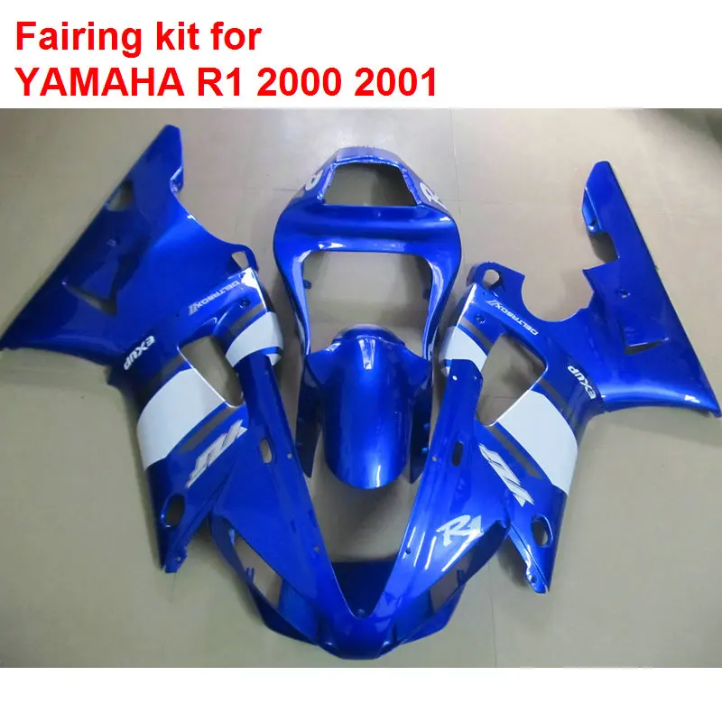 Compression molding bodywork fairings for Yamaha YZF R1 00 01 metallic blue white motorcycle fairing kit YZFR1 2000 2001 BA29
Compression molding bodywork fairings for Yamaha YZF R1 00 01 metallic blue white motorcycle fairing kit YZFR1 2000 2001 BA29