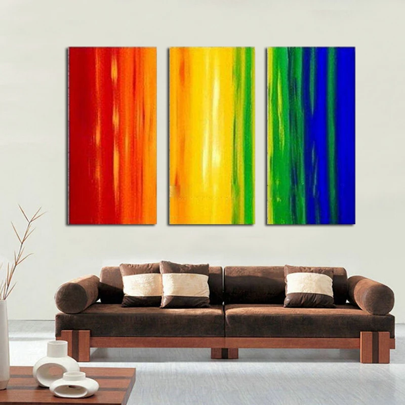 Pure Handmade Oil Painting On Canvas Wall Decor 3Pcs/Lot Abstract Red Blue Yellow Painting Decorative Wall Pictures Home Decor
Pure Handmade Oil Painting On Canvas Wall Decor 3Pcs/Lot Abstract Red Blue Yellow Painting Decorative Wall Pictures Home Decor