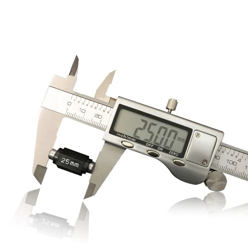 Stainless Steel Vernier Digital Caliper 6 "150mm Measuring Tool instrument pied a coulisse mesure outil Metal Vernier Calipers
Stainless Steel Vernier Digital Caliper 6 "150mm Measuring Tool instrument pied a coulisse mesure outil Metal Vernier Calipers