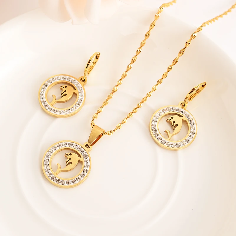 PNG gold starfish dolphin Necklace Earring Set Women wedding bridal Party Gift Jewelry Sets mother gift DIY charms women girls
PNG gold starfish dolphin Necklace Earring Set Women wedding bridal Party Gift Jewelry Sets mother gift DIY charms women girls