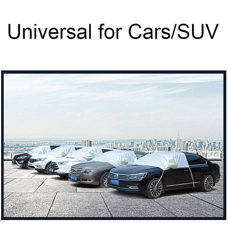 Anti-sunshine snow protection car half cover, Anit-frost and snow-proof multifunction sunshade, Sunscreen Windscreen Sunshade
Anti-sunshine snow protection car half cover, Anit-frost and snow-proof multifunction sunshade, Sunscreen Windscreen Sunshade