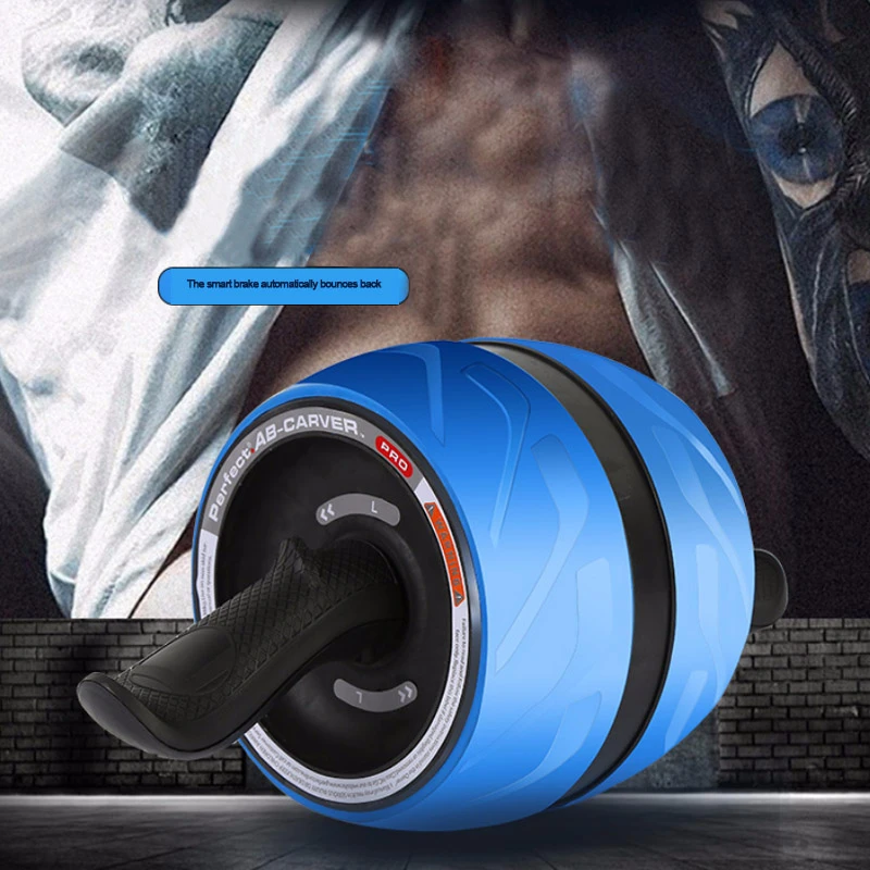 No-noise Abdominal Wheel AB Roller With Free Mat Crossfit Muscle Trainer Exercises Roller Fitness Equipment Body Shaping
No-noise Abdominal Wheel AB Roller With Free Mat Crossfit Muscle Trainer Exercises Roller Fitness Equipment Body Shaping