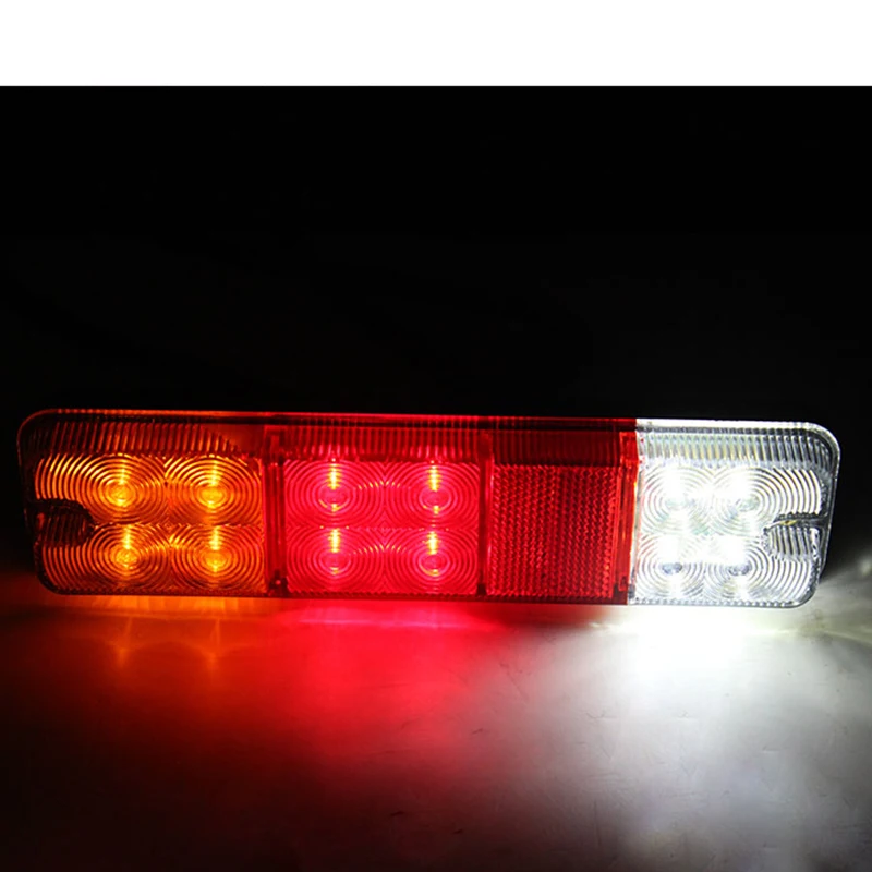 2Pcs Car Rear Tail Lights Stop Brake Lamp Turn Signal Reverse Light for 12V 24V Truck Trailer Lorry Van
2Pcs Car Rear Tail Lights Stop Brake Lamp Turn Signal Reverse Light for 12V 24V Truck Trailer Lorry Van