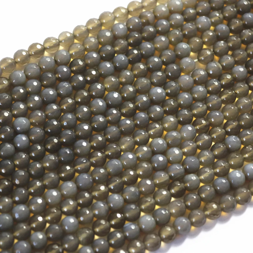 Beautiful Grey 6mm 8mm 10mm 12mm Fashion agat carnelian faceted round stone loose beads diy hot sale noble Jewelry 15 inches A13
Beautiful Grey 6mm 8mm 10mm 12mm Fashion agat carnelian faceted round stone loose beads diy hot sale noble Jewelry 15 inches A13