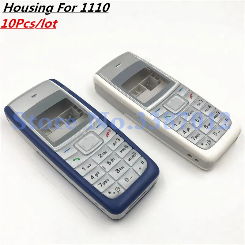 10Pcs/Lot New Full Housing Case For Nokia 1110 Front Middle Frame + English Keypads+Battery Rear Door
10Pcs/Lot New Full Housing Case For Nokia 1110 Front Middle Frame + English Keypads+Battery Rear Door