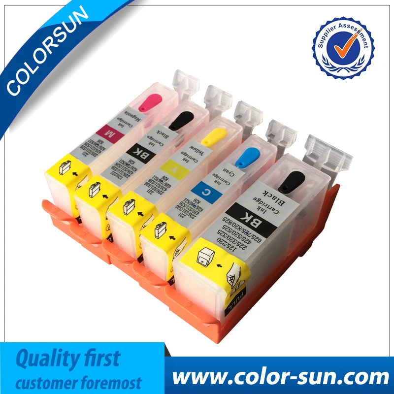 5pcs for Canon PGI-725 CLI-726 PGI725 Refillable Ink Cartridges empty for Canon MG8170 MG6170 IP4870 MG5270 MG5370 with chips
5pcs for Canon PGI-725 CLI-726 PGI725 Refillable Ink Cartridges empty for Canon MG8170 MG6170 IP4870 MG5270 MG5370 with chips