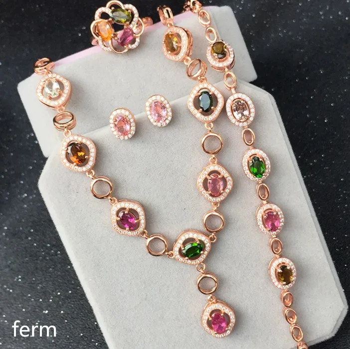 KJJEAXCMY exquisite jewelry 925 pure silver inlaid natural tourmaline female jewelry set rings, pendant earrings bracelet 5 piec
KJJEAXCMY exquisite jewelry 925 pure silver inlaid natural tourmaline female jewelry set rings, pendant earrings bracelet 5 piec