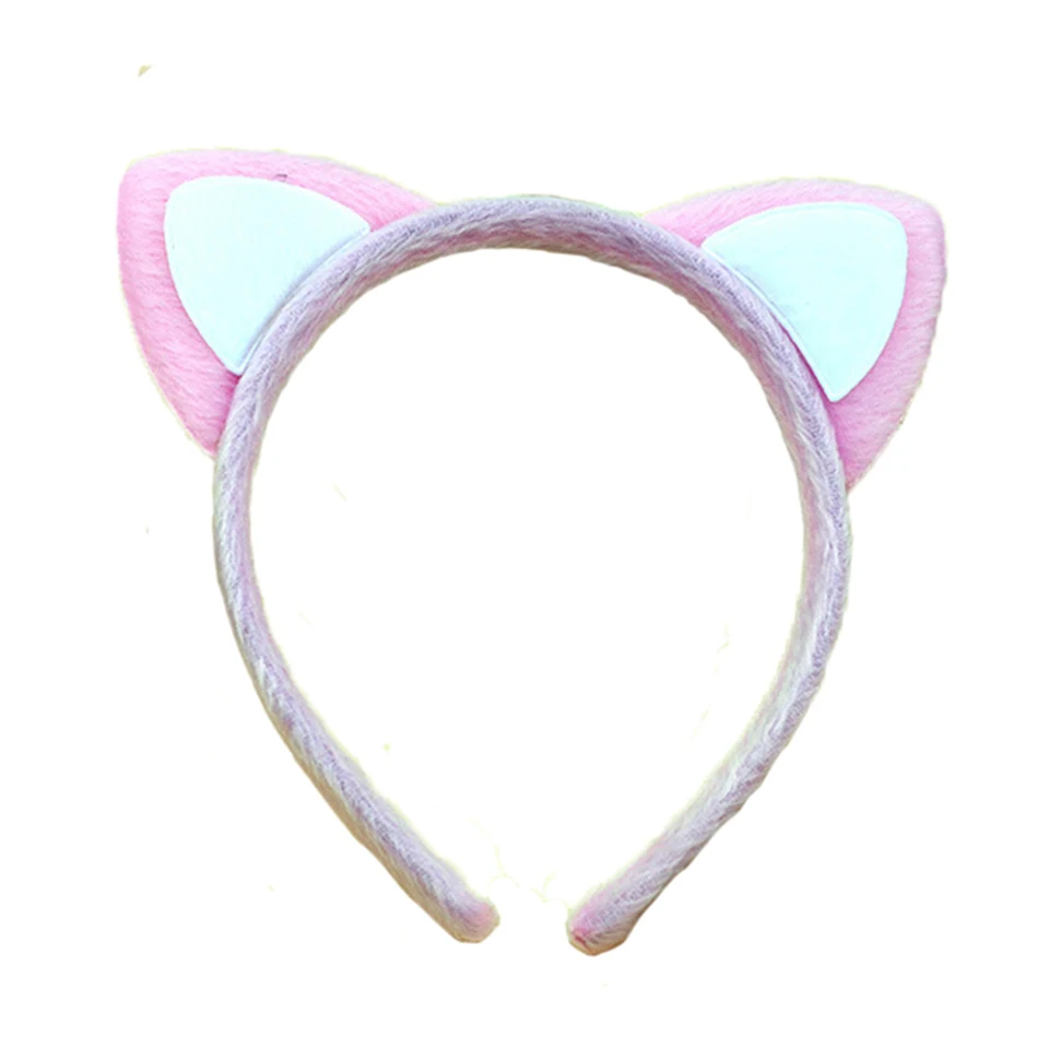 Girls Cat Ears Headband Plush Headbands for Women Hot explosion Popular Hair Accessories |