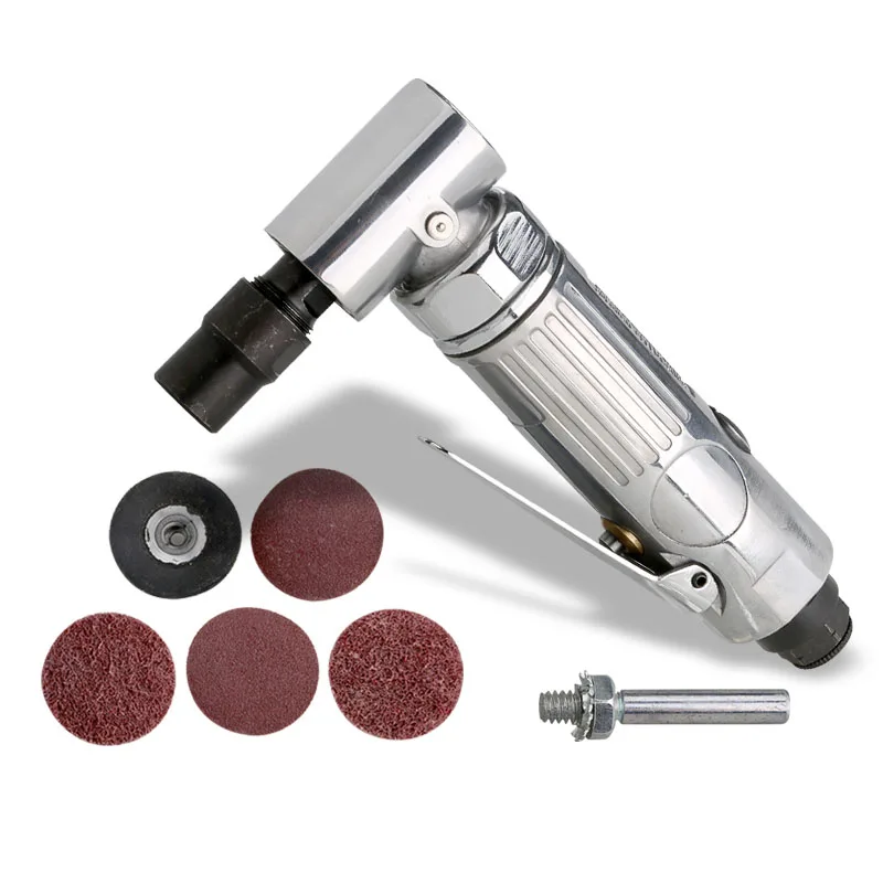 WG-202 Industrial Right Angle Pneumatic Air Die Grinder Pneumatic Grinding Machine 20000RPM 6MM Y
WG-202 Industrial Right Angle Pneumatic Air Die Grinder Pneumatic Grinding Machine 20000RPM 6MM Y
