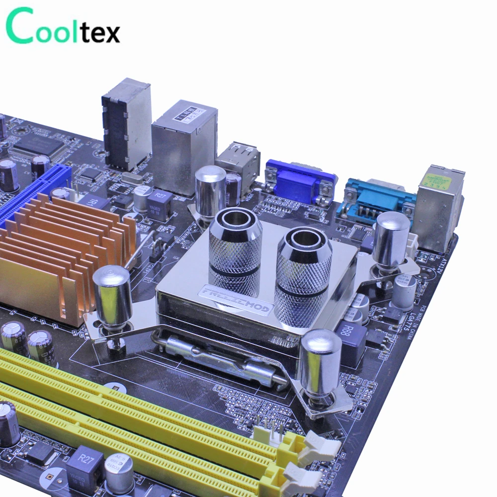 High-end CPU Water cooling Block Waterblock copper cooler watercooled block for computer intel LGA 775/115x/1366/2011 X99 X79
High-end CPU Water cooling Block Waterblock copper cooler watercooled block for computer intel LGA 775/115x/1366/2011 X99 X79