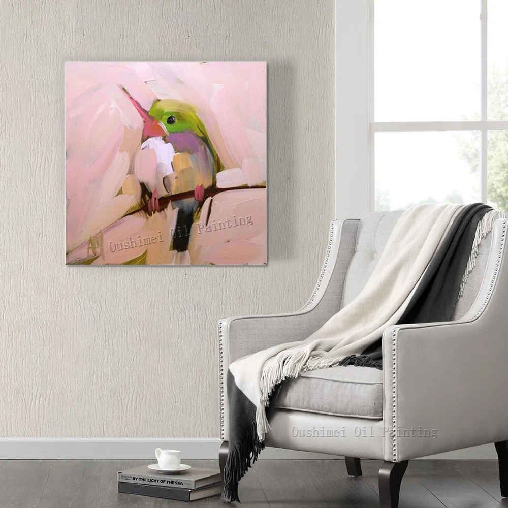 Most Popular Warmly Bird Oil Painting On Canvas Hand-painted Palette Fine Art Baby Bird Oil Painting For Wall Decorative
Most Popular Warmly Bird Oil Painting On Canvas Hand-painted Palette Fine Art Baby Bird Oil Painting For Wall Decorative