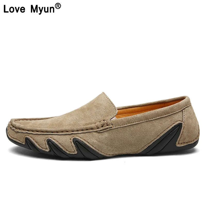 Hot Sale Mens Shoes Casual High Quality Pig Suede Leather Men Loafers Comfortable Designer Spring Summer Moccasins Man
Hot Sale Mens Shoes Casual High Quality Pig Suede Leather Men Loafers Comfortable Designer Spring Summer Moccasins Man
